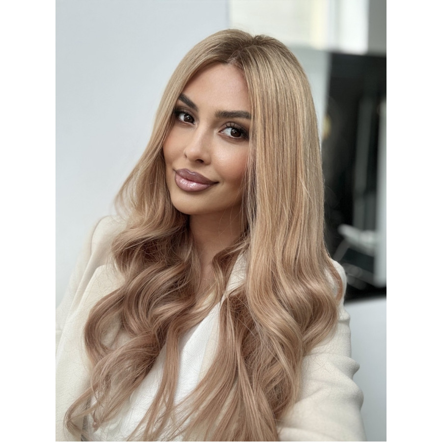 Peruca honey Ombre 55 cm lungime